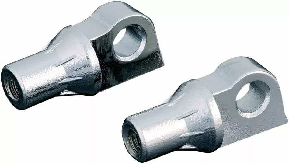 Serrated Male-Mount Footpeg Mounts
