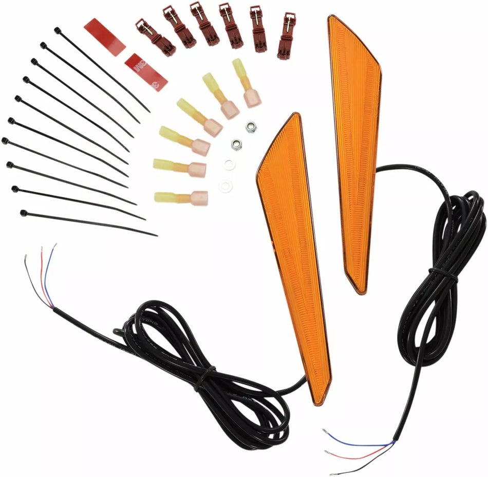 Amber LED Marker Light Set