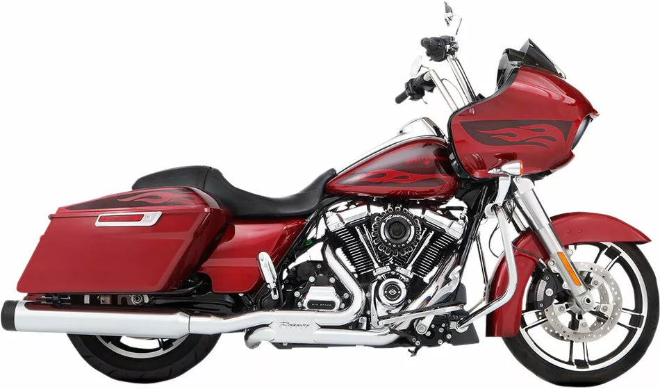 Exhaust System Slimline 45 2 into 2 for Touring