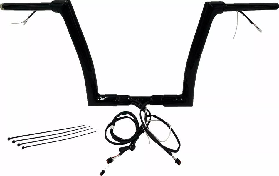EZ Install Wired 1-1/2" Flat Top Handlebar Kit