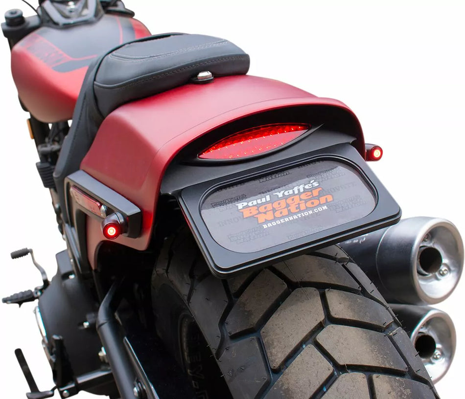 M8 Fat Bob Light & License Plate Kit