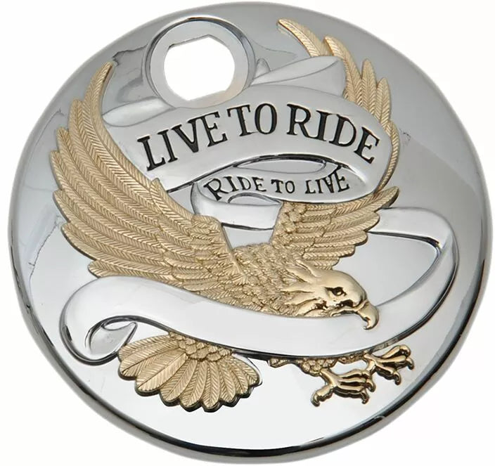 "Live to Ride" Fuel Console Door
