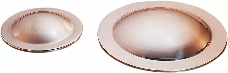 Polished Domed Pulley Cover Kit