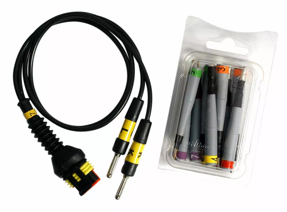 Universal cable with pin out adapters