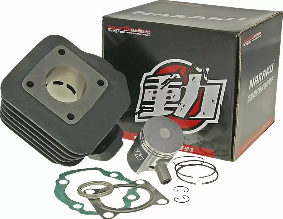 Cylinder Kit V.2 50cc for Kymco, SYM, Honda, Daelim vertical