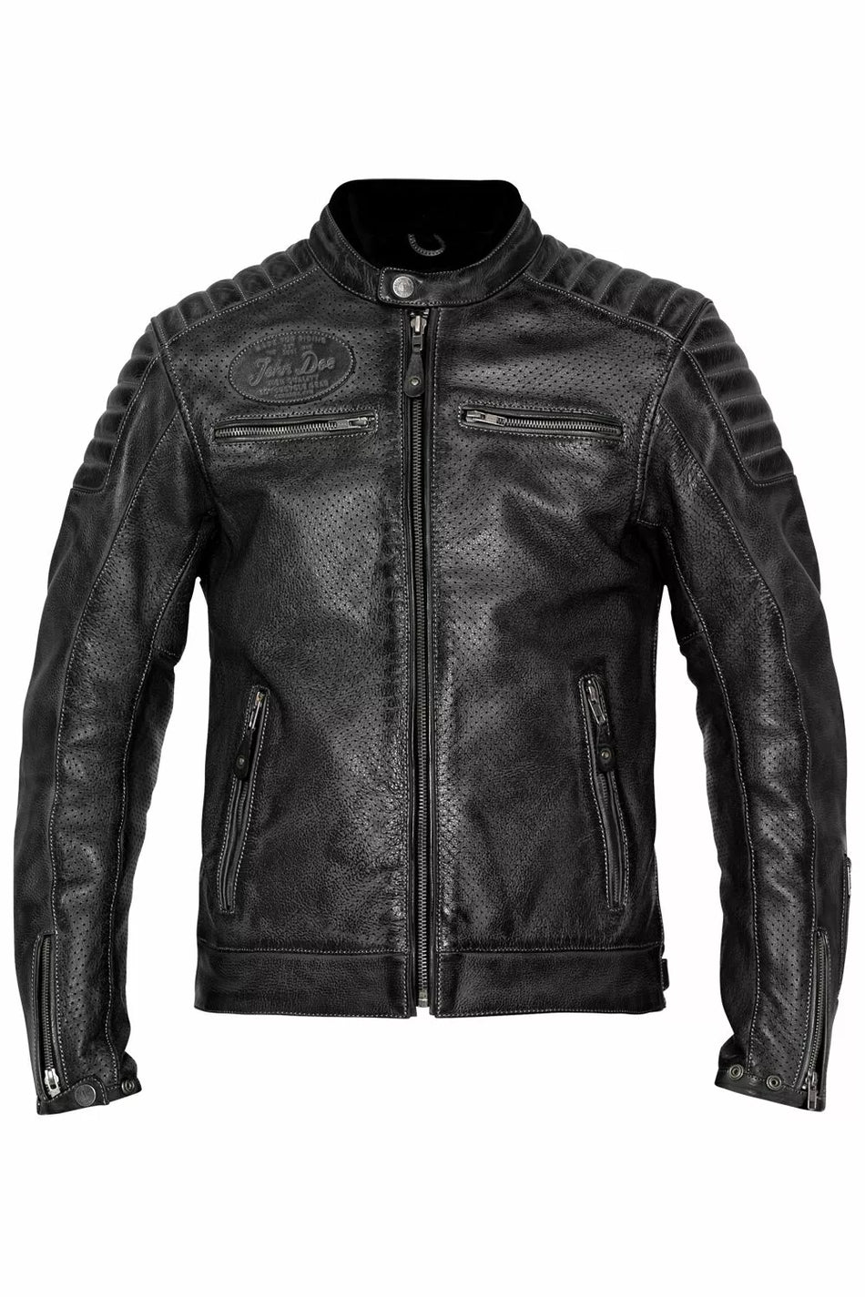 Storm Perforated Leather Jacket