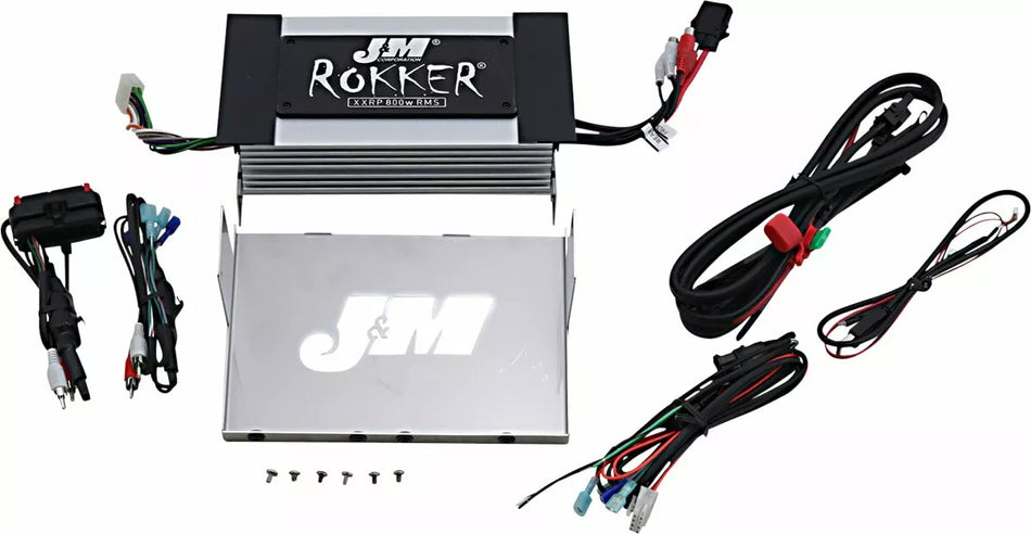 Rokker® XXR 800 W 4-Channel DSP Programmable Amplifier Kit