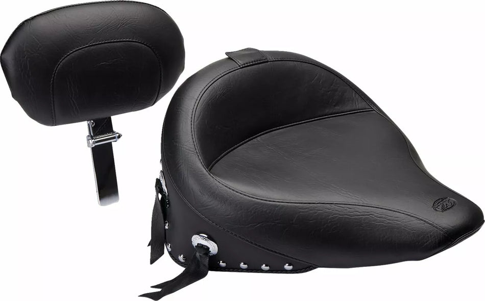 Wide Solo Seat with Removable Backrest