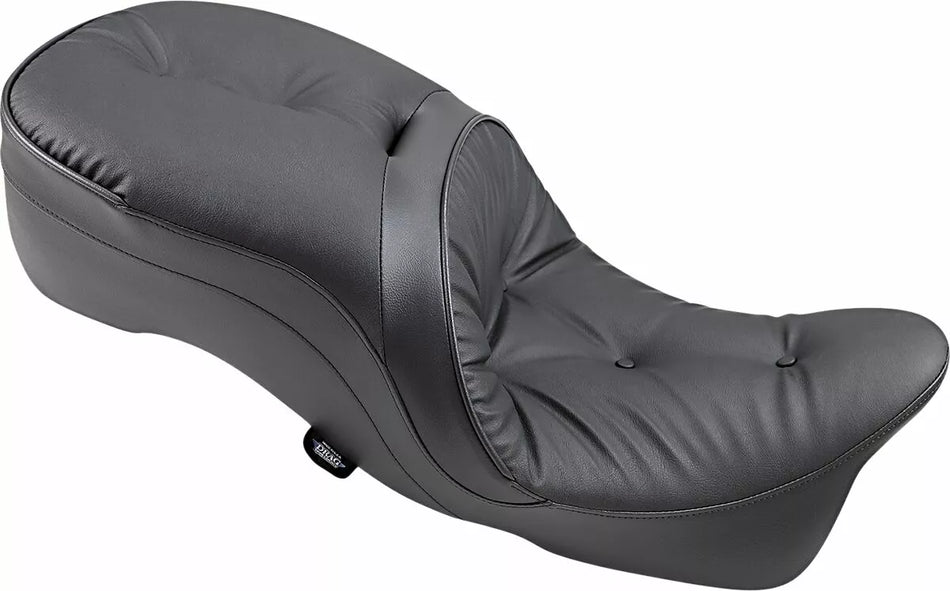 Backrest Compatible 2-Up Leather Touring Seat