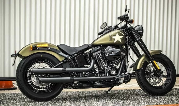 3.5" Muffler Slip-On Duals for Softails
