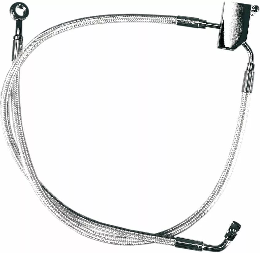 Braided Rear Brake Line Kit