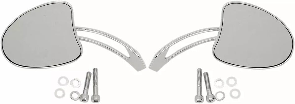 Touring Mirror with Slotted Stem