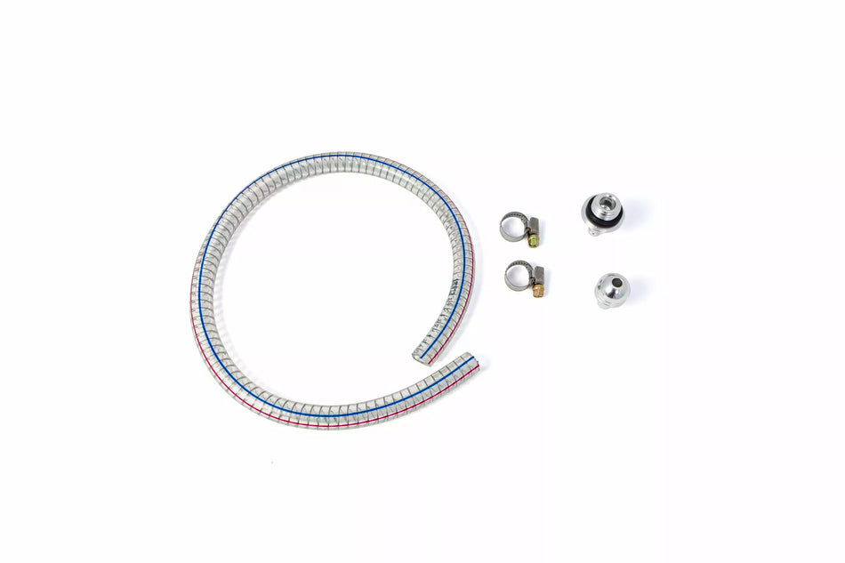 Crankcase Breather Set Racing Silver / Crankcase Ventilation System