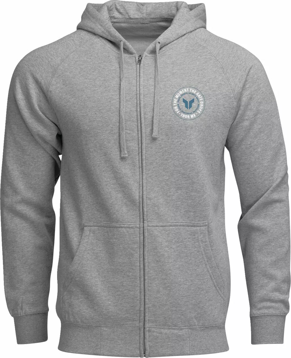 Badge Zip-Up Hoodie