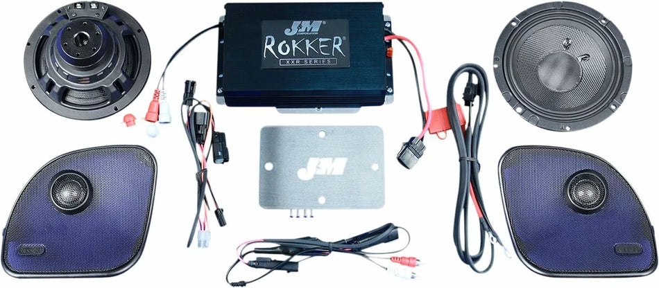 ROKKER® XXR EXTREME 400w 2-Speaker/Amplifier Installation Kit