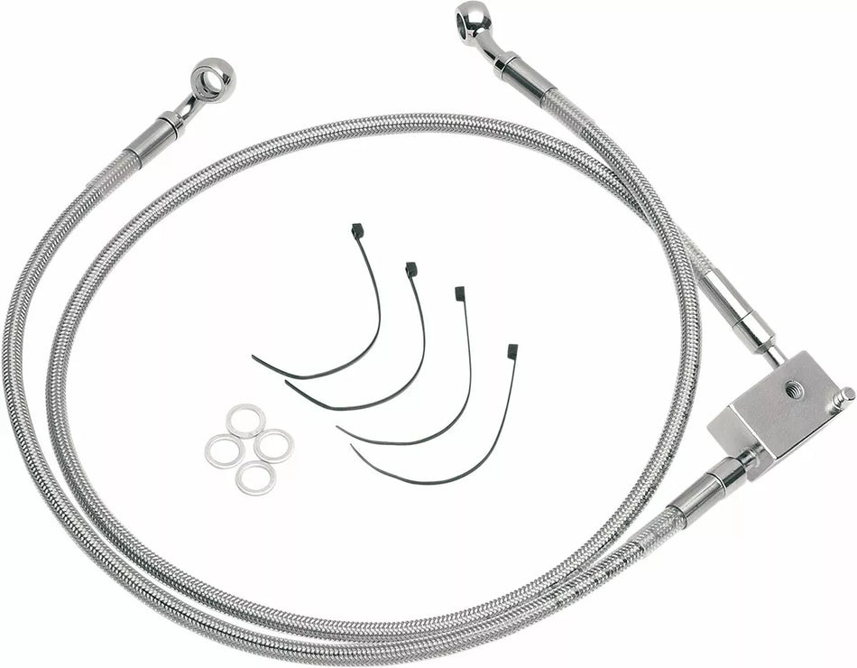 Extended Length Stainless Steel Brake Line Kit