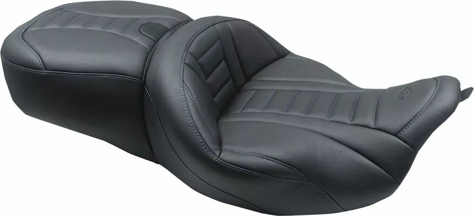 One-Piece Deluxe Touring Seat with Removable Backrest Option