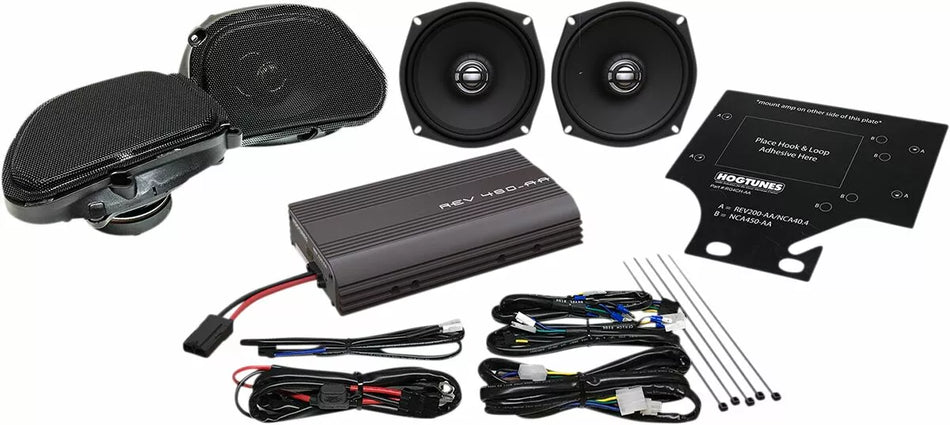 front/rear speaker/amp kit for Road Glide Ultra