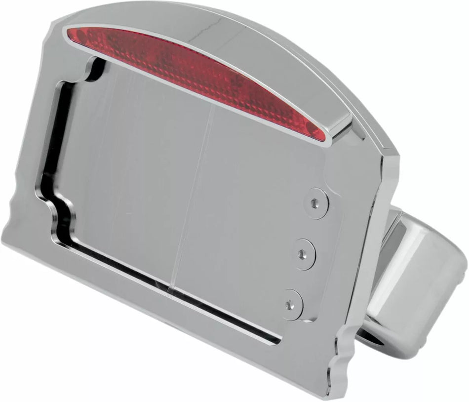 Swingarm Side Mount Half-Moon LED Taillight and License Plate Mount