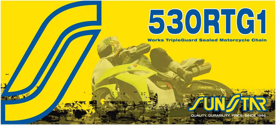 530 RTG1 Tripleguard Sealed Motocycle Chain