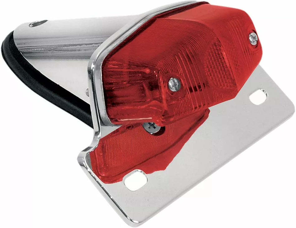 Lucas-Style Taillight with Chrome Bracket