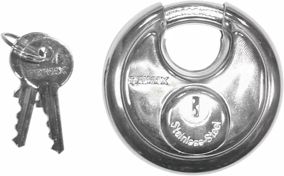 Stainless Steel Round Padlock