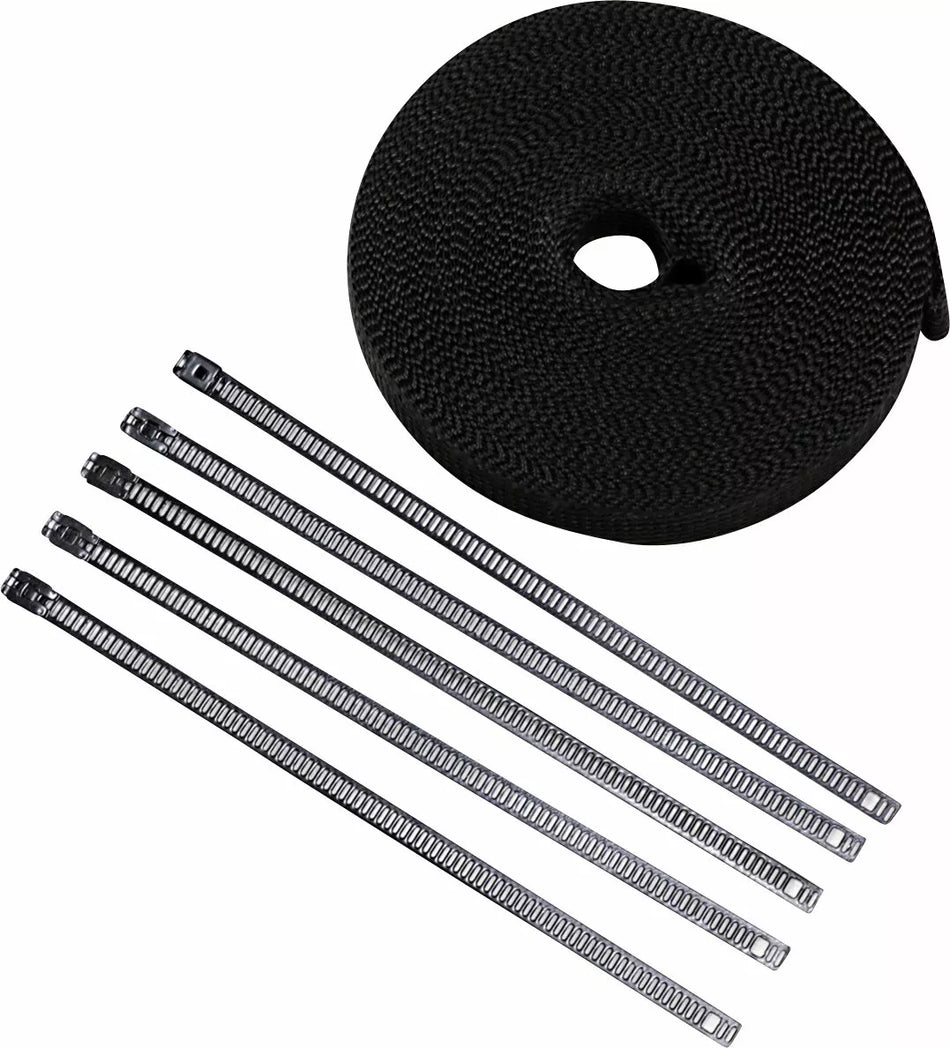 Lava Rock Exhaust Wrap Kit