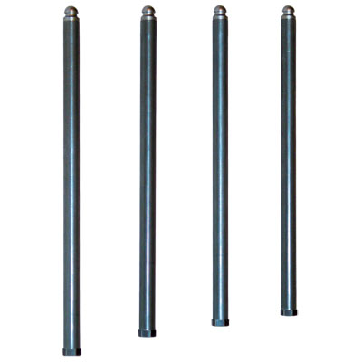 Pushrod Kit Adjustable for 1966–'84 Big Twin with Solid Lifter Adapters