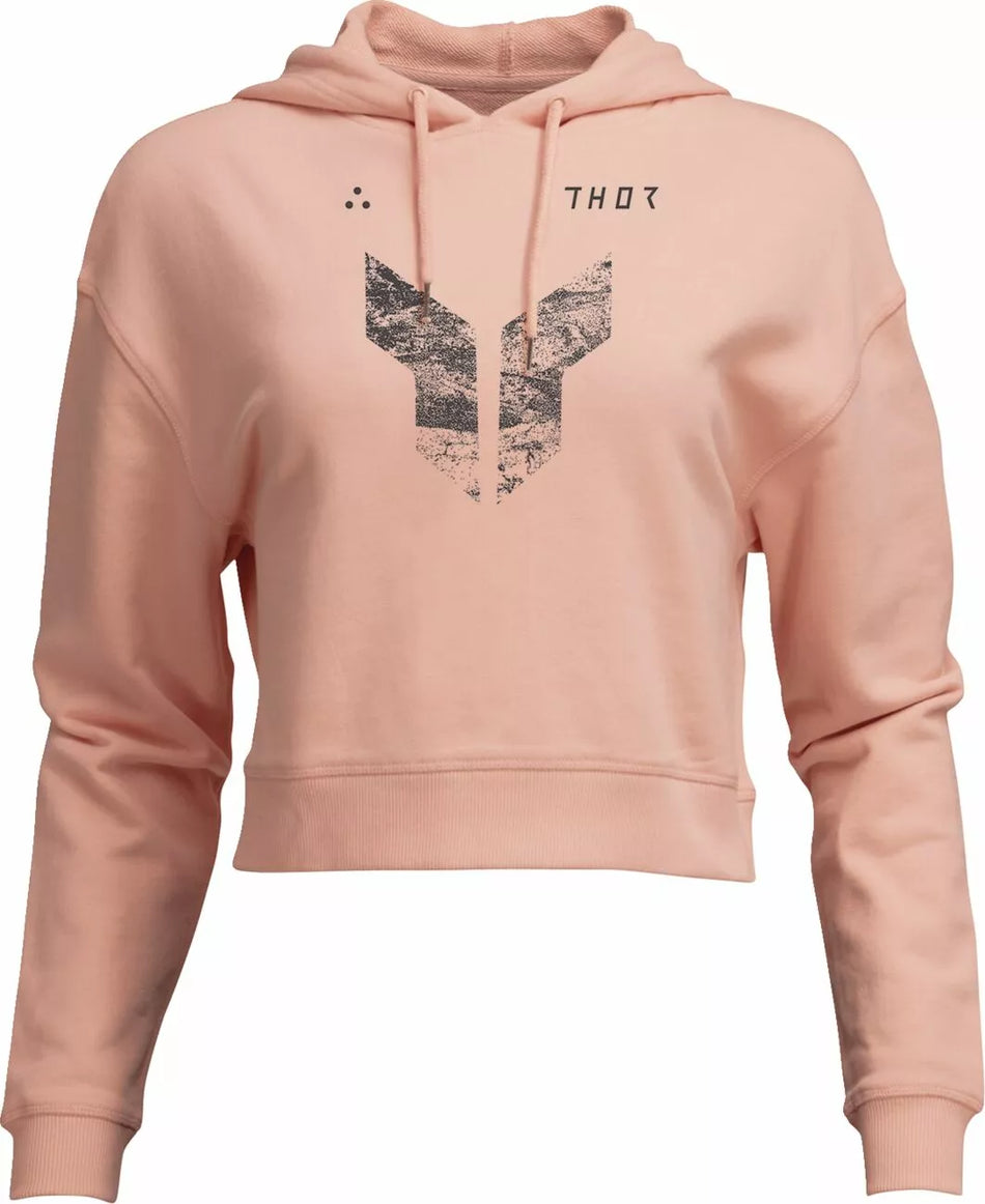 Women's Iconic Pullover Crop Hoodie