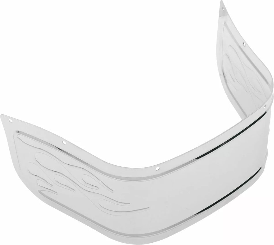 Chrome Plated Steel Front Fender Skirt