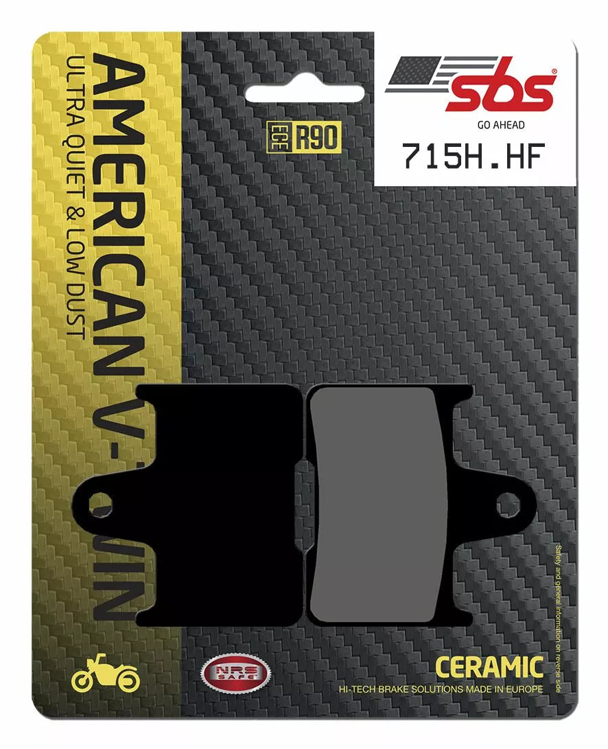 HHF Street Ceramic Organic Brake Pads